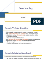 Score Boarding