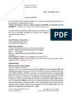 CURSO: "Diseño Geométrico de Vías C/nuevo Manual (DG-2018) y AC 3D 2018".