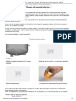 ASME Sec VIII Div 1 Flange Stress Calculation - Boiler and Pressure Vessel Engineering - Eng-Tips