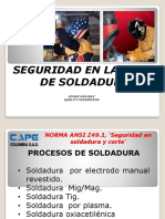 Seguridad en Soldadura