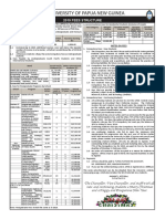 Upng Fees Structure 2019