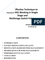 A Cost-Effective Technique To Reduce HOL Blocking in Single-Stage and Multistage Switch Fabrics