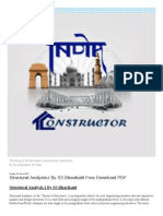 PDF Book Search Com PDF Structural Analysis 2 by Bhavikatti PDF Free Download HTML