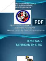 Tema No.5-Densidad en Sitio