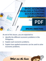 3 Basic Economic Problems and Philippine Socioeconomic Development in The 21st Century