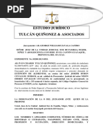 Demanda Incidente Extinción de Alimentos Modelo