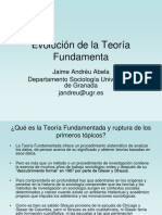 Evolucion Teoria Fundamenta Tema 3