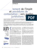 Recouvrement de L'impôt