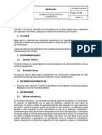 Calibración de Recipientes Volumétricos