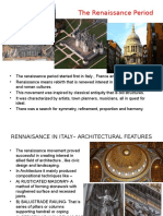 1.renaissance Architecture