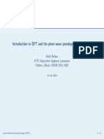 Introduction To DFT and The Plane-Wave Pseudopotential Method