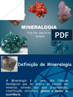 Aula 01 - Mineralogia Geral