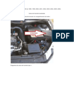 Diagrama Da Caixa de Fusíveis Peugeot 206, Peugeot 206 SW 1998, 1999, 2000, 2001, 2002, 2003, 2004, 2005, 2006, 2007, 2008, 2009 - Cópia