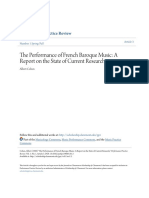 The Performance of French Baroque Music PDF