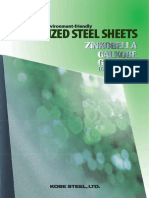 GALVANIZED STEEL SHEETS (Kobelco)