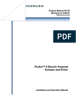 Product Manual 04176 (Revision G, 8/2015) : Proact™ Ii Electric Powered Actuator and Driver