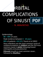 Orbital Complications of Sinusitis