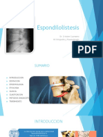 Espondilolistesis Cuarezma