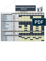 Plan de Mantenimiento FIORI DBX50