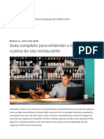 Guia Completo para Entender o Lucro e Custos Do Seu Restaurante - Delivery Direto