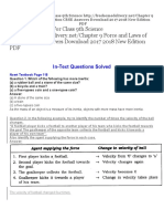 NCERT Solutions For Class 9th Science CH 8 15