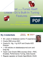 SQL That Tunes Itself: Oracle 12c's Built-In Tuning Features