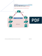 Lab Lab Configuring A Point-to-Point GRE VPN Tunnel Configuring A Point-to-Point GRE VPN Tunnel