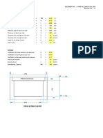 Design of Culvert - Excel Sheet