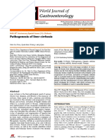 Wen CZ 2014 WJG 20 7312 Patogenesis of Liver Cirrhocis