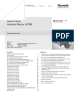 Axial Piston Variable Motor A6VM: RE 91604/01.07 1/76 Replaces: 05.06