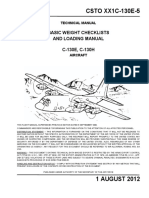 Xx1c-130e-5 Basic Weight Checklists and Loading Manual Hercules C-130