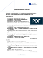 Pidiendo Restauracion Financiera 1 PDF