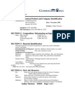 Iodine Tincture MSDS