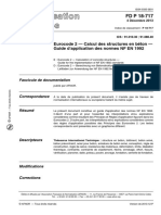 FD P 18-717 (2013) - Guide D'application Des Normes NF en 1992