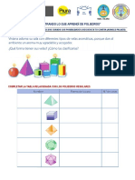 Examen de Matemática Poliedros y Solidos de Revolución I Secundaria