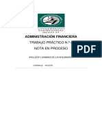 Administración Financiera Trabajo Práctico N 4