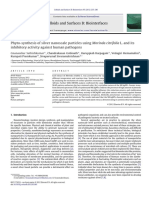 Phyto-Synthesis of Silver Nanoscale Particles Using Morinda Citrifolia L. and Its