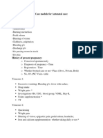 Case Module For Antenatal Case