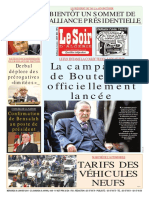 Journal Le Soir Dalgerie Du 30.01.2019