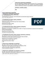 Jerarquía de Las Operaciones Matemáticas