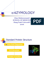 Enzymology: Dian Mulawarmanti School of Medicine Hang Tuah University 2006