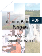 Class 16 - PPP Case Study - Cochabamba Water Privatisation PDF