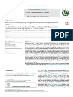 Saudi Pharmaceutical Journal: Evaluation of Teratogenicity and Genotoxicity Induced by Kramecyne (KACY)