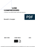 Axial Flow Compressors A Strategy For Aerodynamic Design and Analysis PDF