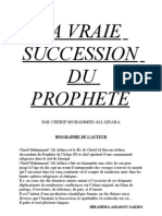 Les Verites de La Succession Du Prophète Cor