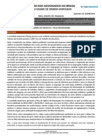 Gabarito Justificado - Direito Do Trabalho