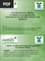 Curso CBHPM 2013