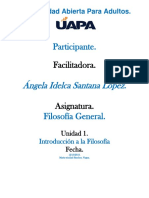 Unidad 1 de Filosofia General