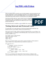 Testing PDFs With Python