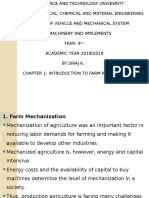 Chapter 1 Introduction Farm Machinery